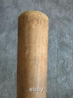 Antique Baseball Bat Leavitt Mfg. Co. GILL Urbana ILL USA 35 VTG Circa 1920's