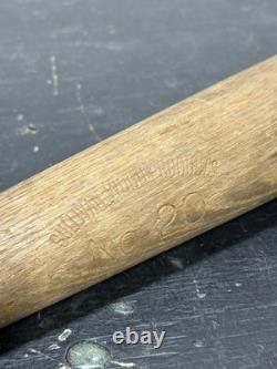 Antique Baseball Bat Sullivan Wood Products Pesky Style No. 20 Laconia NH Rare