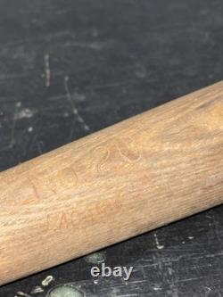 Antique Baseball Bat Sullivan Wood Products Pesky Style No. 20 Laconia NH Rare