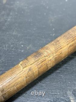 Antique Baseball Bat Sullivan Wood Products Pesky Style No. 20 Laconia NH Rare