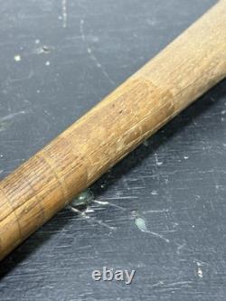 Antique Baseball Bat Sullivan Wood Products Pesky Style No. 20 Laconia NH Rare