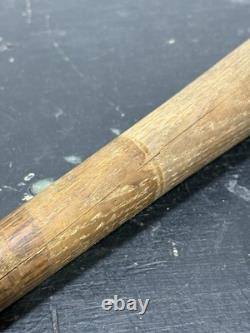 Antique Baseball Bat Sullivan Wood Products Pesky Style No. 20 Laconia NH Rare