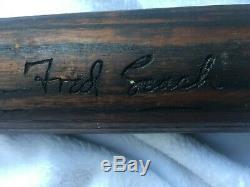 Antique Baseball Bat, Vintage 1920's Spalding 200, Fred Leach MLB Bat. RARE