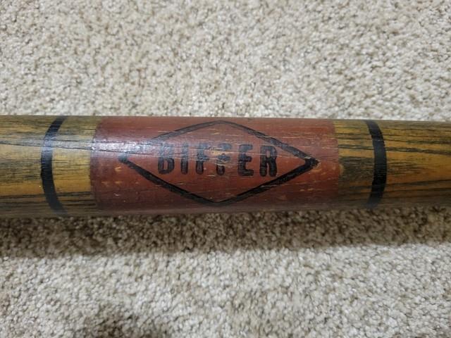 Antique Biffer Ring Baseball Bat