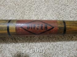 Antique Biffer Ring Baseball Bat Antique Biffer Ring Baseball Bat