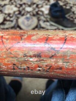 Antique CIRCA 1890's A. J. Reach Brand 29.5 RARE No. S7 Model Ring Bat