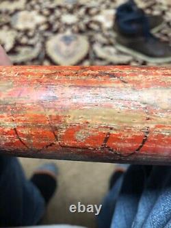 Antique CIRCA 1890's A. J. Reach Brand 29.5 RARE No. S7 Model Ring Bat