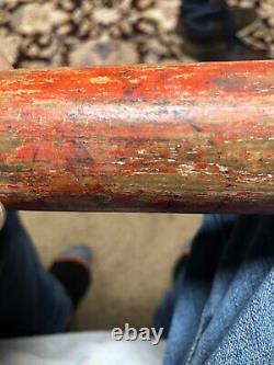 Antique CIRCA 1890's A. J. Reach Brand 29.5 RARE No. S7 Model Ring Bat