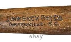 Antique Circa 1920's Zinn Beck Junior Size 28 Inch Baseball Bat Early Vintage