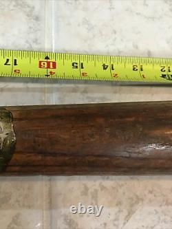 Antique D&M 33 Draper & Maynard D Souers stamped Label vintage baseball bat