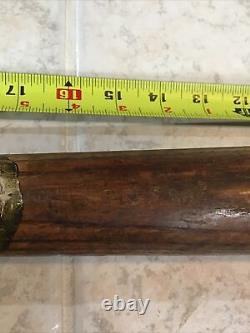 Antique D&M 33 Draper & Maynard D Souers stamped Label vintage baseball bat