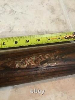 Antique D&M 33 Draper & Maynard D Souers stamped Label vintage baseball bat