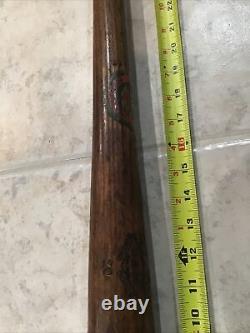 Antique D&M 33 Draper & Maynard D Souers stamped Label vintage baseball bat