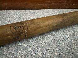 Antique Early 1900s Reach No. 2 Professional 32.5 Wooden Baseball Bat