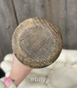 Antique Early Joseph Kren Swat King No 160 Syracuse NY Mushroom Baseball Bat 33 Antique Early Joseph Kren Swat King No 160 Syracuse NY Mushroom Baseball Bat 33