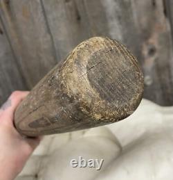 Antique Early Joseph Kren Swat King No 160 Syracuse NY Mushroom Baseball Bat 33 Antique Early Joseph Kren Swat King No 160 Syracuse NY Mushroom Baseball Bat 33