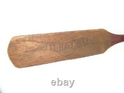 Antique Play Ball Bat Baseball Paddle Vintage Trap Bat E. B. Salyerds New York