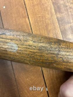 Antique RARE 1900s Marked Wooden 33 Baseball Bat MARKED CHAMPIONS No 100