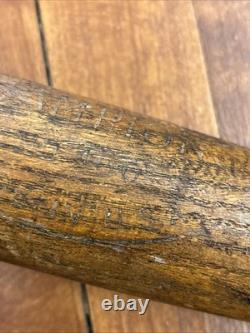 Antique RARE 1900s Marked Wooden 33 Baseball Bat MARKED CHAMPIONS No 100