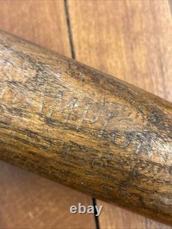 Antique RARE 1900s Marked Wooden 33 Baseball Bat MARKED CHAMPIONS No 100