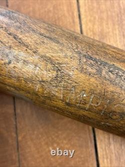 Antique RARE 1900s Marked Wooden 33 Baseball Bat MARKED CHAMPIONS No 100