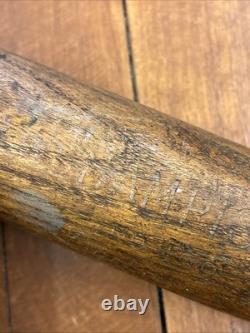 Antique RARE 1900s Marked Wooden 33 Baseball Bat MARKED CHAMPIONS No 100