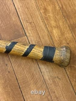 Antique RARE 1900s Marked Wooden 33 Baseball Bat MARKED CHAMPIONS No 100
