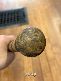 Antique RARE 1900s Marked Wooden 33 Baseball Bat MARKED CHAMPIONS No 100