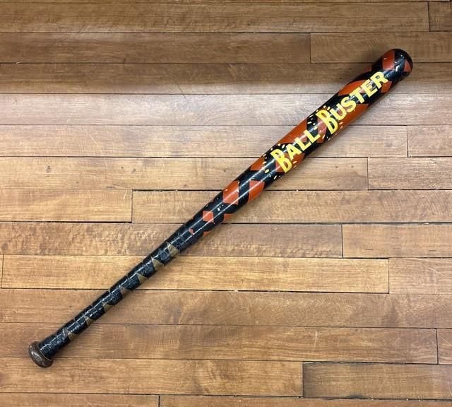 Antique Rare Wooden 31 Baseball Bat Painted Ball Buster Withtaped Handle