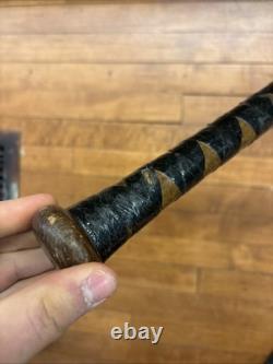 Antique RARE Wooden 31 Baseball Bat PAINTED BALL BUSTER withTaped Handle