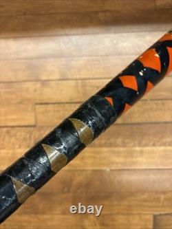 Antique RARE Wooden 31 Baseball Bat PAINTED BALL BUSTER withTaped Handle