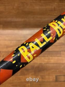 Antique RARE Wooden 31 Baseball Bat PAINTED BALL BUSTER withTaped Handle
