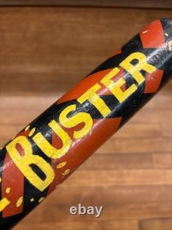 Antique RARE Wooden 31 Baseball Bat PAINTED BALL BUSTER withTaped Handle
