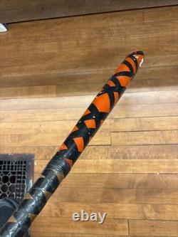 Antique RARE Wooden 31 Baseball Bat PAINTED BALL BUSTER withTaped Handle