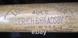 Antique Vintage 1920s HOF Ed Cocky Collins H&B 40 E. C. VERY RARE Baseball Bat