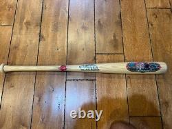 Antique Vintage 1930's Hanna Burke Batrite TITAN Bat Logo wood baseball bat 34.5