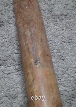 Antique Vintage 34 Solid Wood Baseball Bat (Great Shape)