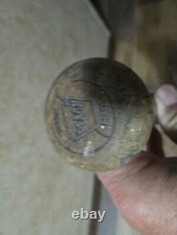 Antique Vintage A. J. Reach Co. The BURLEY Model R 1 No 4/0 Wood Baseball Bat