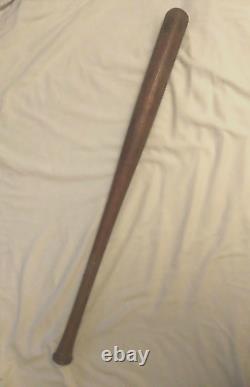 Antique Vintage Baseball Bat Hand Turn Rare 33 34 oz. Unique Handle No markings