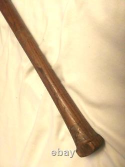 Antique Vintage Baseball Bat Hand Turn Rare 33 34 oz. Unique Handle No markings Antique Vintage Baseball Bat Hand Turn Rare 33 34 oz. Unique Handle No markings