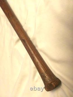 Antique Vintage Baseball Bat Hand Turn Rare 33 34 oz. Unique Handle No markings