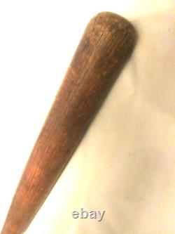Antique Vintage Baseball Bat Hand Turn Rare 33 34 oz. Unique Handle No markings Antique Vintage Baseball Bat Hand Turn Rare 33 34 oz. Unique Handle No markings