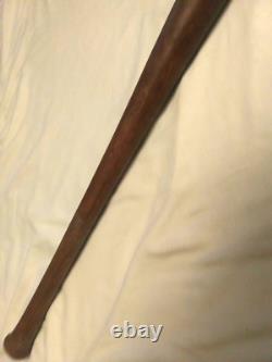 Antique Vintage Baseball Bat Hand Turn Rare 33 34 oz. Unique Handle No markings Antique Vintage Baseball Bat Hand Turn Rare 33 34 oz. Unique Handle No markings