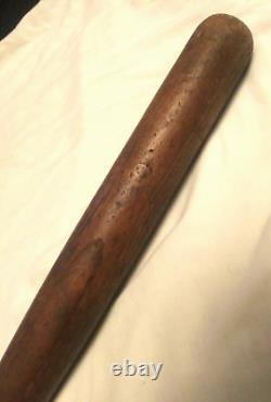 Antique Vintage Baseball Bat Hand Turn Rare 33 34 oz. Unique Handle No markings