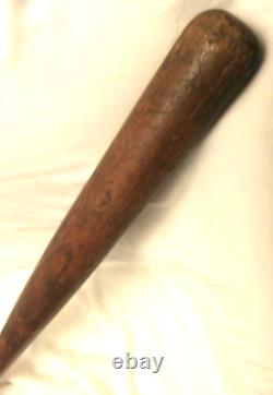 Antique Vintage Baseball Bat Hand Turn Rare 33 34 oz. Unique Handle No markings Antique Vintage Baseball Bat Hand Turn Rare 33 34 oz. Unique Handle No markings