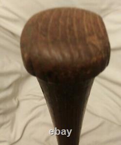 Antique Vintage Baseball Bat Hand Turn Rare 33 34 oz. Unique Handle No markings