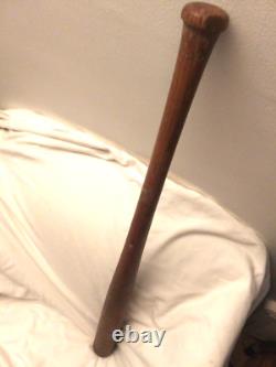 Antique Vintage Baseball Bat Hand Turn Rare 33 34 oz. Unique Handle No markings Antique Vintage Baseball Bat Hand Turn Rare 33 34 oz. Unique Handle No markings