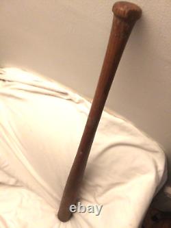 Antique Vintage Baseball Bat Hand Turn Rare 33 34 oz. Unique Handle No markings