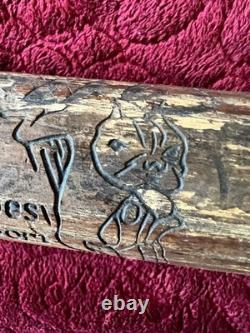 Antique Vintage Converse Shoes Skoots Promotional 1930's Playground Baseball Bat Antique Vintage Converse Shoes Skoots Promotional 1930's Playground Baseball Bat