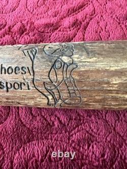 Antique Vintage Converse Shoes Skoots Promotional 1930's Playground Baseball Bat Antique Vintage Converse Shoes Skoots Promotional 1930's Playground Baseball Bat